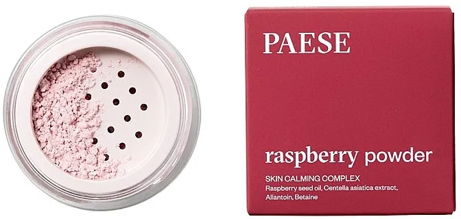 Malinasti puder za lice Paese Raspberry Powder