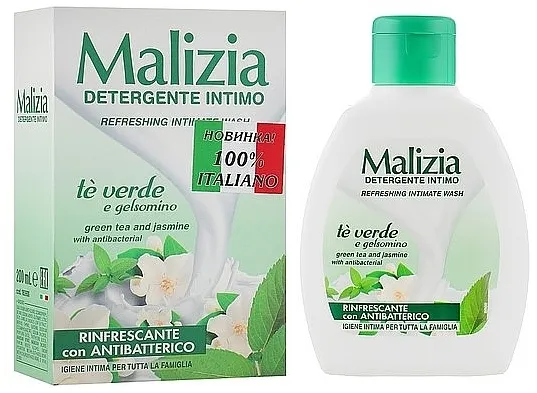 Malizia Intimate Wash Green Tea and Jasmine Al Haramain L'Aventure Collection