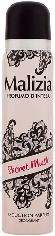 Malizia Secret Musk Deodorant Parfimisani dezodorans "Secret Musk"