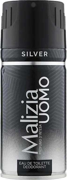 Malizia Uomo Silver Deodorant Dezodorans u spreju za muškarce