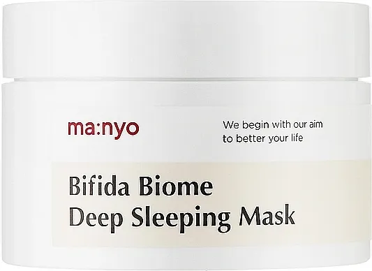 Manyo Bifida Biome Deep Sleeping Mask Noćna maska sa probioticima i PHA kiselinom