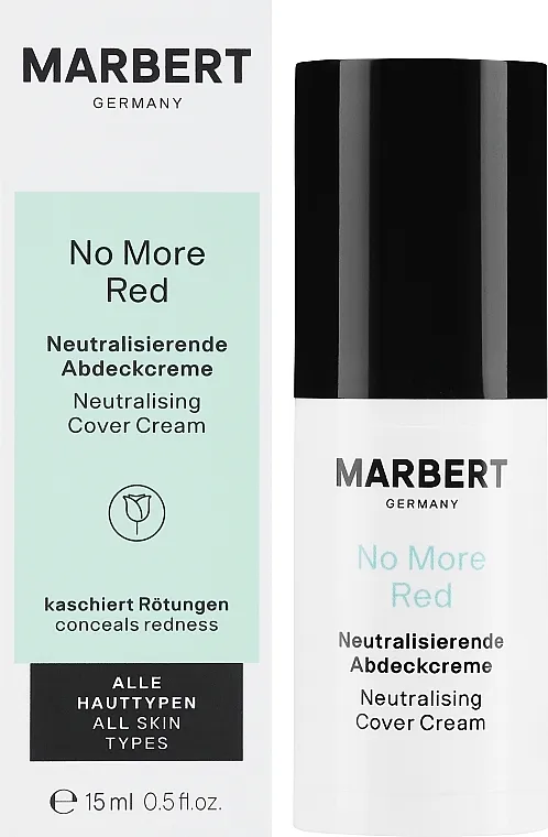 Marbert No More Red Neutralising Cover Cream Neutrališući kremasti korektor