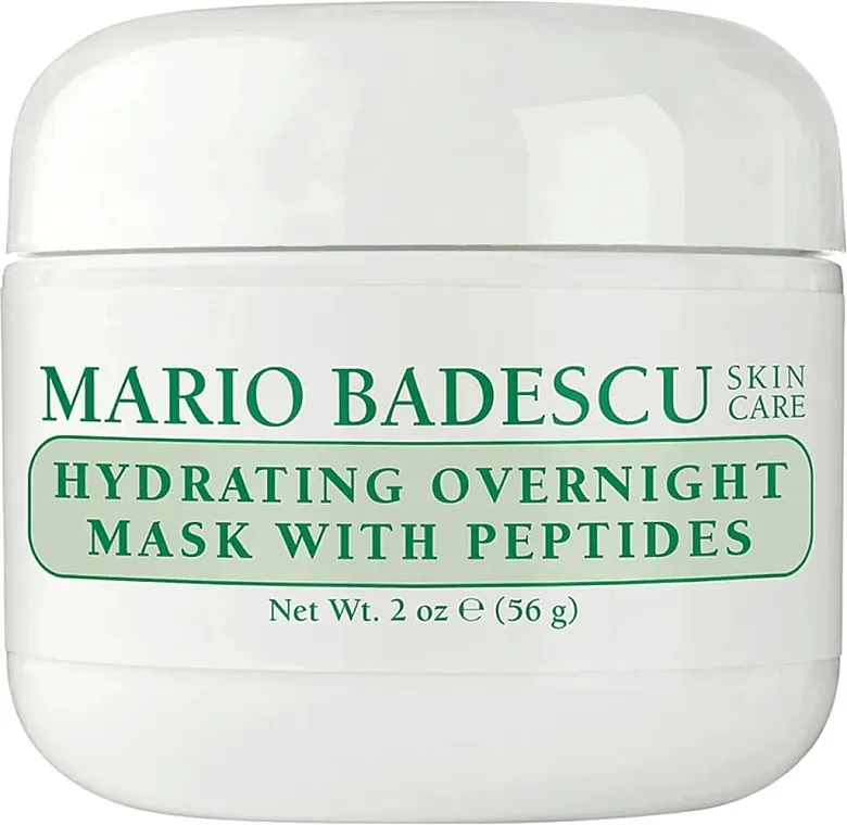 Mario Badescu Hydrating Overnight Mask with Peptides Moćna hidratantna noćna maska sa peptidima