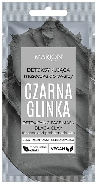Marion Detoxifying Face Mask Black Clay Maska za detoksikaciju od crne gline