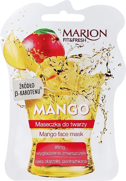 Marion Fit &amp; Fresh Mango Face Mask Maska za lice "Mango"