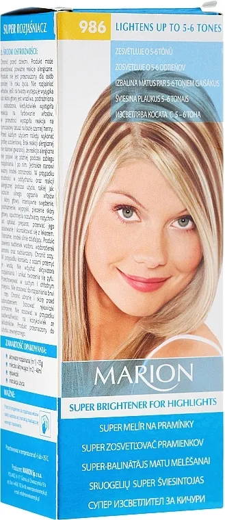 Marion Super Brightener Sredstvo za posvjetljivanje pramenova №986
