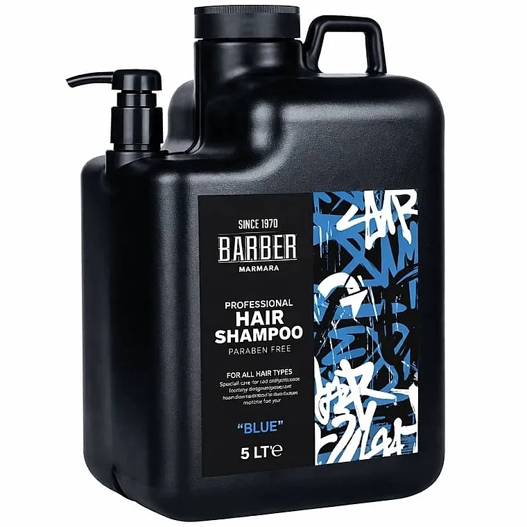 Marmara Barber Professional Hair Blue Shampoo Šampon za kosu bez parabena