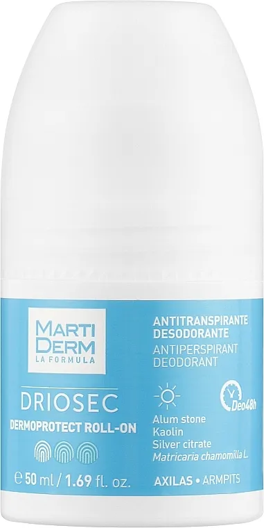 Martiderm Driosec Dermaprotect Roll-on Roll-on dezodorans antiperspirant