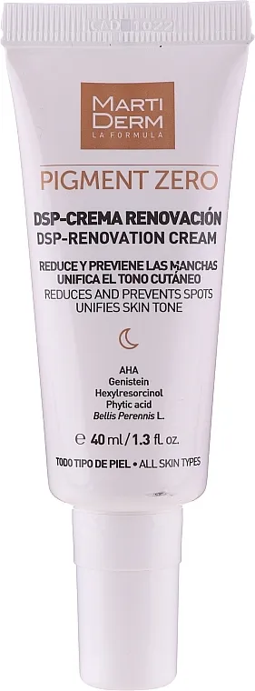 MartiDerm Pigment Zero DSP-Renovation Cream Krema protiv pigmetnih fleka na licu