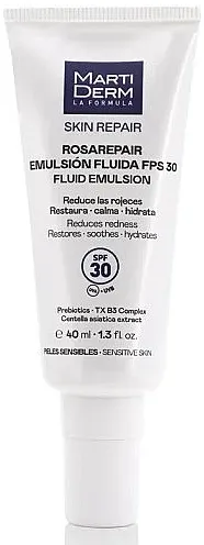 Martiderm Skin Repair Rosarepair Fluid Emulsion SPF30+ Fluid emulzija za osetljivu kožu sklonu crvenilu