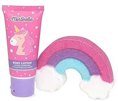 Martinelia Little Unicorn Bath Bomb &amp; Body Lotion (bath/bomb/150g + b/lot/60ml) Set