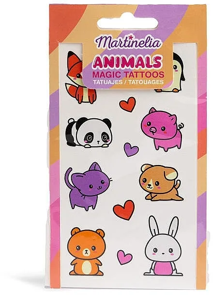 Martinelia Magic Tattoos Privremene tetovaže za decu "Životinje"