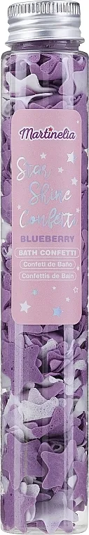 Martinelia Starshine Bath Confetti Blueberry So za kupanje "Confetti"