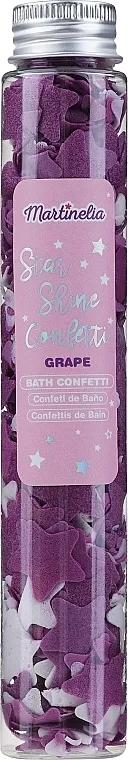 Martinelia Starshine Bath Confetti Grape So za kupanje "Confetti"