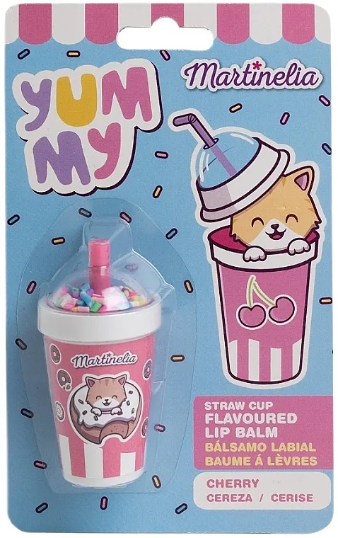 Martinelia Yummy Straw Cup Lip Balm Balzam za usne