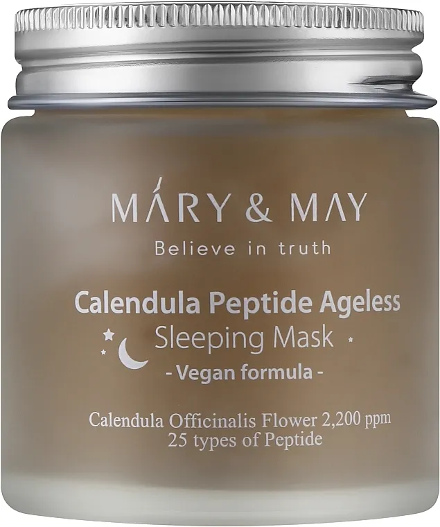 Mary &amp; May Calendula Peptide Ageless Sleeping Mask Noćna gel maska za lice