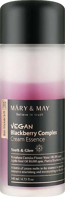 Mary &amp; May Vegan Blackberry Complex Cream Essence Krema za lice