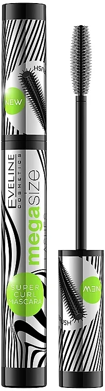 Maskara Eveline Cosmetics Mega Size Lashes Super Curl