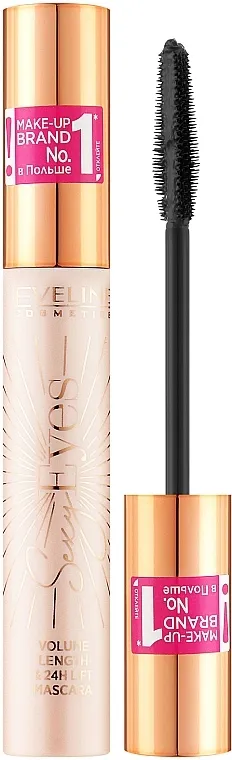 Maskara Eveline Cosmetics Sexy Eyes Thickening Lengthening and Lifting Mascara