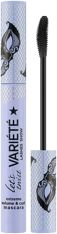 Maskara Eveline Cosmetics Variete Lashes Show Let's Twist Curling and Volumizing Mascara