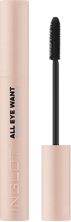 Maskara Inglot All Eye Want Waterproof Mascara