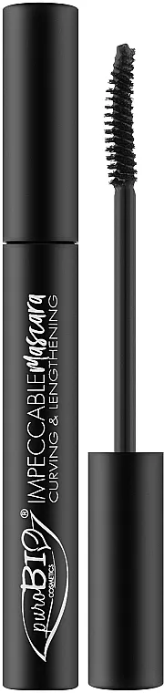 Maskara PuroBio Cosmetics Impeccable Curving &amp; Lengthening Mascara