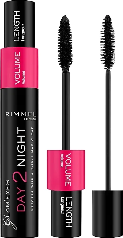 Maskara Rimmel Glam'Eyes Day 2 Night Mascara