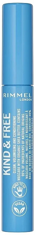 Maskara Rimmel Kind &amp; Free Clean, Volumizing &amp; Lengthening Mascara