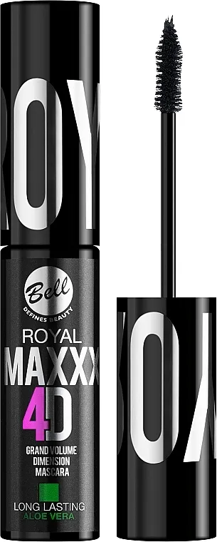 Maskara s vlaknima za oblikovanje Bell Royal Maxx 4D