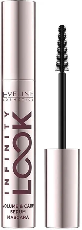 Maskara-serum za trepavice Eveline Cosmetics Infinity Look Volume &amp; Care Serum Mascara