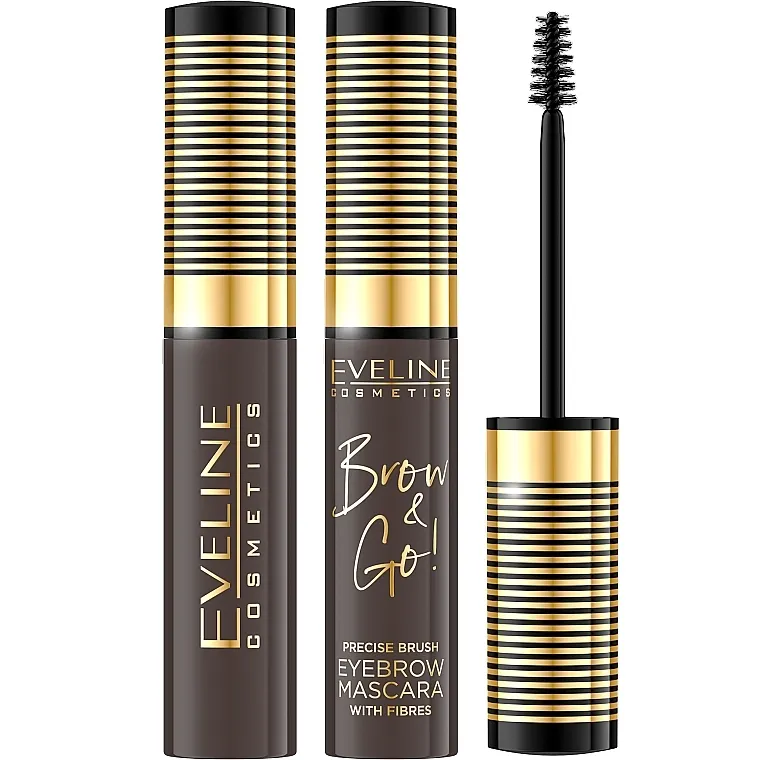 Maskara za obrve Eveline Cosmetics Brow &amp; Go!Eyebrow Mascara