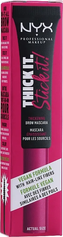 Maskara za obrve NYX Professional Makeup Thick It Stick It