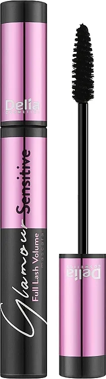 Maskara za osjetljive oči Delia Glamour Volume&amp;Length Mascara Sensitive