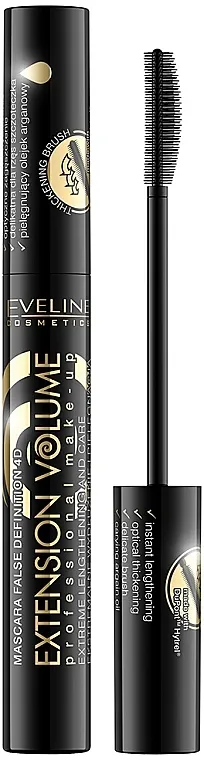 Maskara za produljenje trepavica Eveline Cosmetics Extension Volume Professional Make-Up