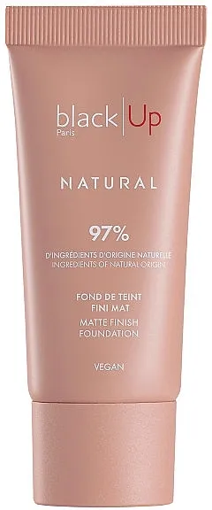 Mat podloga za šminku Black Up Natural Matte Finish Foundation