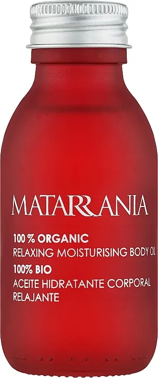 Matarrania 100% Organic Aceite Hidratante Corporal Body Oil Hidratantno ulje za telo Balsamic