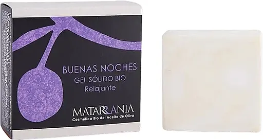Matarrania Organic Solid Shower Gel Gel za tuširanje u čvrstom obliku