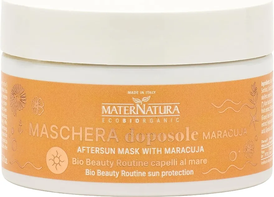 MaterNatura Aftersun Mask with Maracuja Maska za kosu sa marakujom posle sunčanja