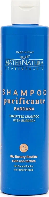 MaterNatura Anti-Dandruff Shampoo with Burdock Šampon protiv peruti sa čičkom
