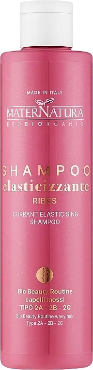MaterNatura Currant Hair Elasticizing Shampoo Šampon za talasastu kosu sa ribizlama