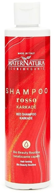 MaterNatura Red Shampoo Karkade Tonirajući šampon za kosu