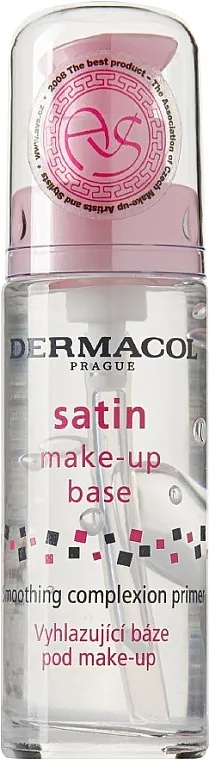 Matirajuća podloga za šminku s učinkom zaglađivanja Dermacol Satin Base Make-Up