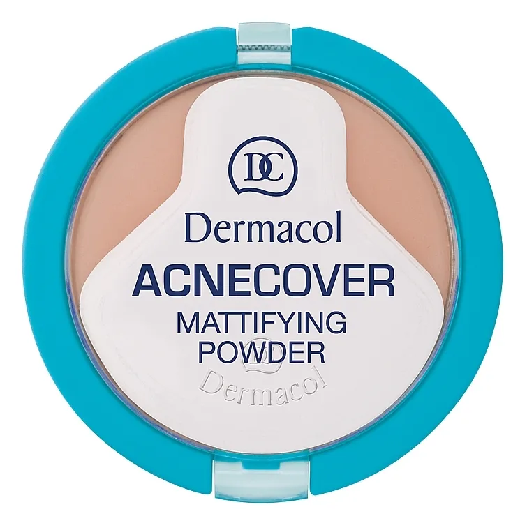 Matirajući kompaktni puder Dermacol Acnecover Mattifying Powder