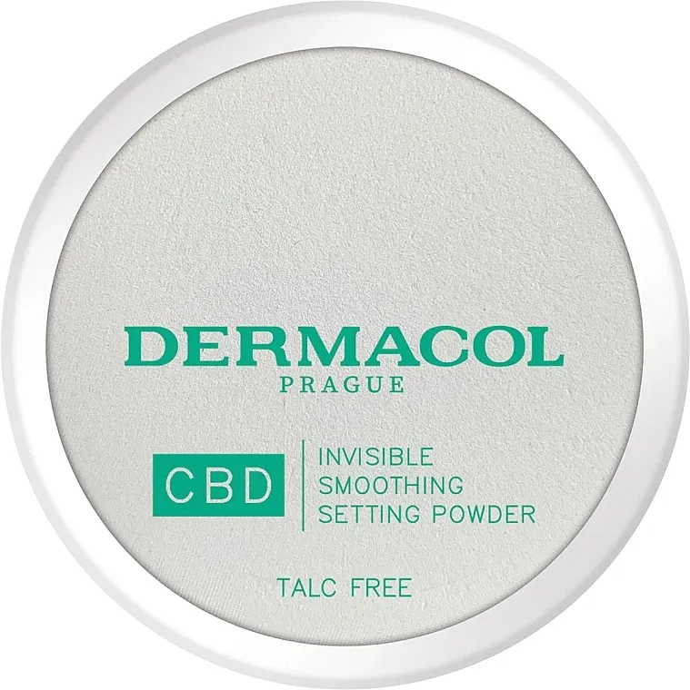 Matirajući puder za fiksiranje Dermacol CBD Invisible Smoothing Setting Powder