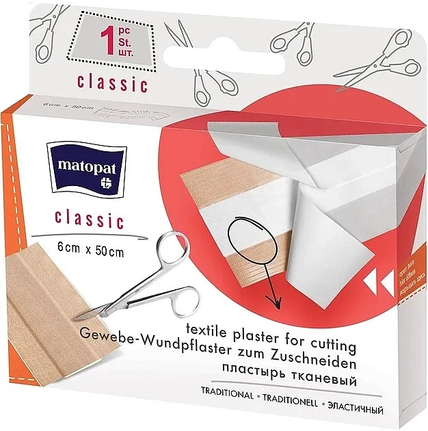 Matopat Classic Medicinski flaster, 6 cm x 50 cm