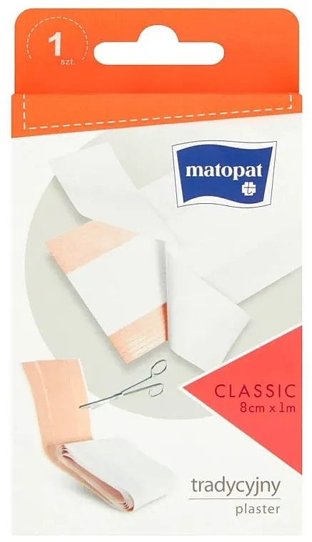 Matopat Classic Medicinski flaster, 8 cm x 1 m