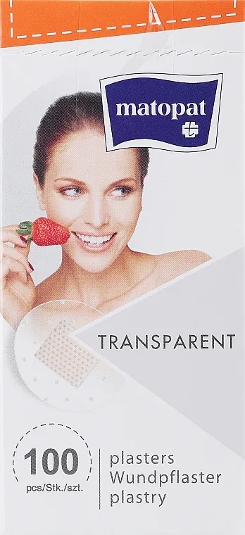 Matopat Medicinski flaster Matopat Transparent, 22 mm