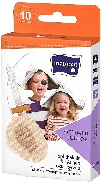 Matopat Optimed Junior Korektivni flasteri za lečenje vida