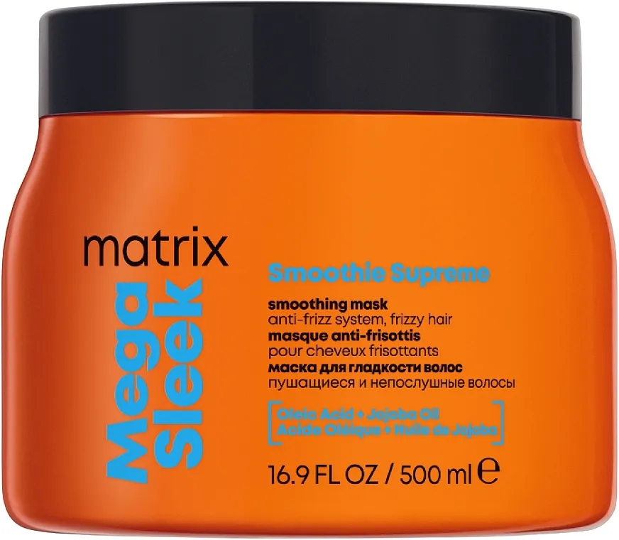 Matrix Mega Sleek Smoothie Supreme Mask Maska za kosu za zaglađivanje