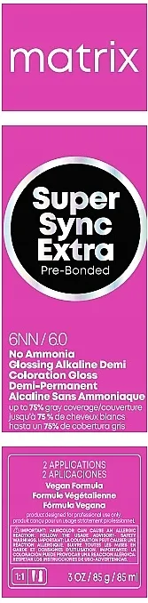 Matrix Super Sync Extra Pre-Bonded Polutrajna farba za kosu bez amonijaka
